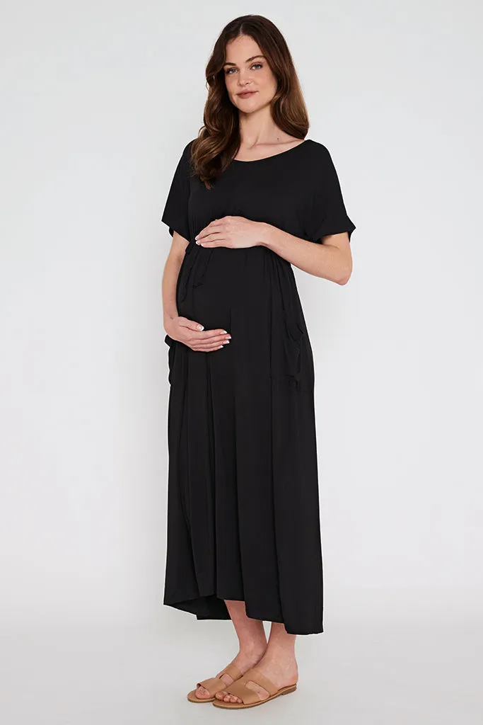 Mila Maxi Dress - Black