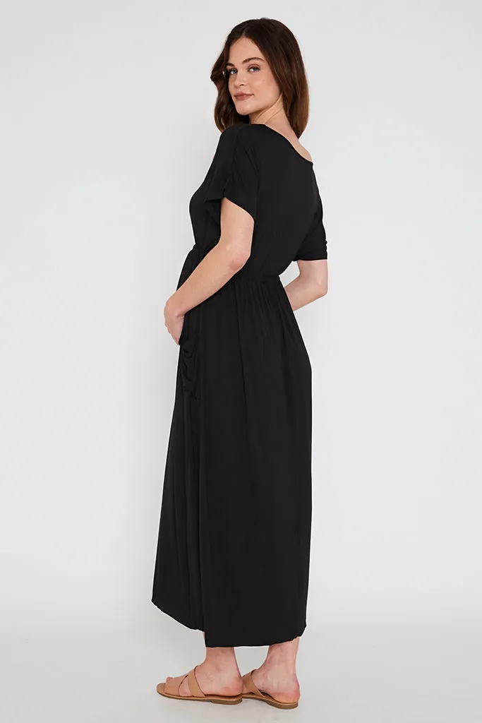 Mila Maxi Dress - Black