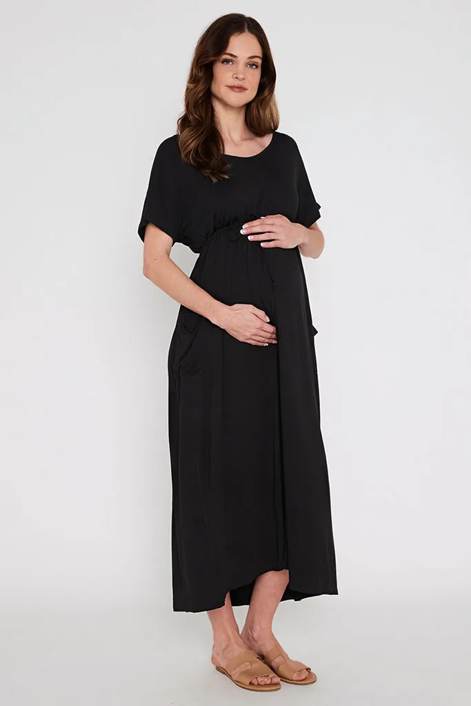 Mila Maxi Dress - Black