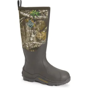 Muck Men's Woody Max WP Rubber Hunt Boot - Brown/Realtree Edge - WDM-RTE