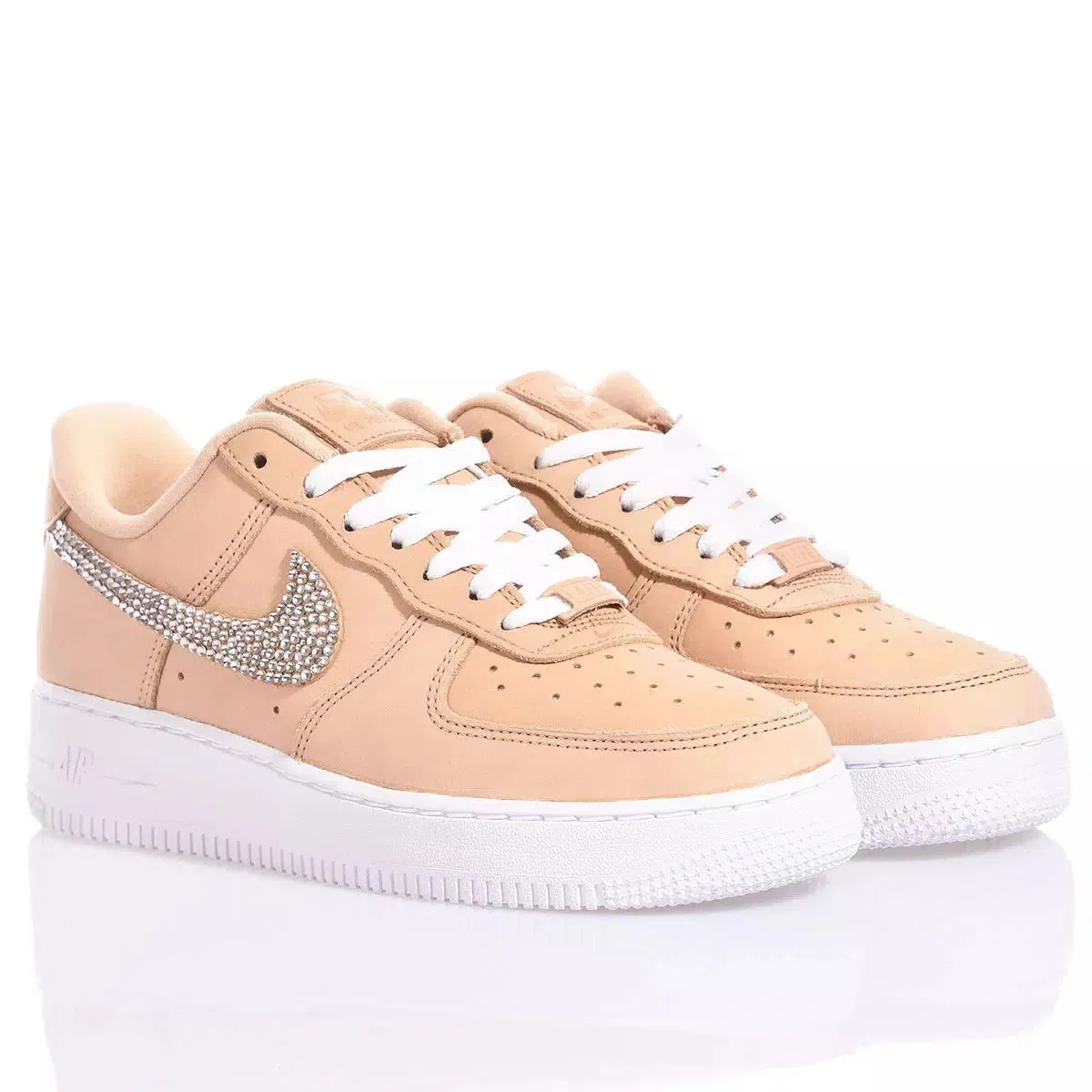 Nike Air Force 1 Swarovski Cream (Custom Sneaker)