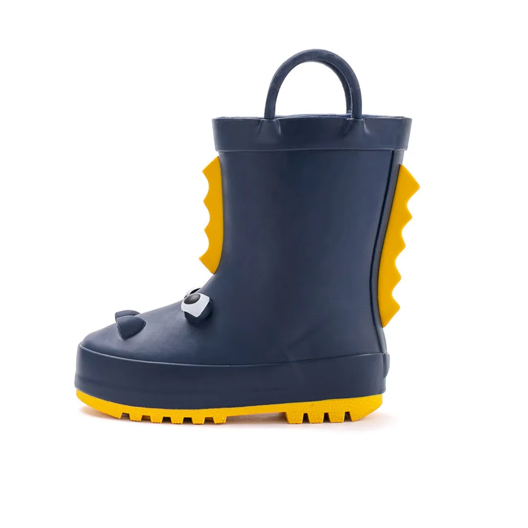 Ozkiz Navy Cute Dino Rainboots (150-180)