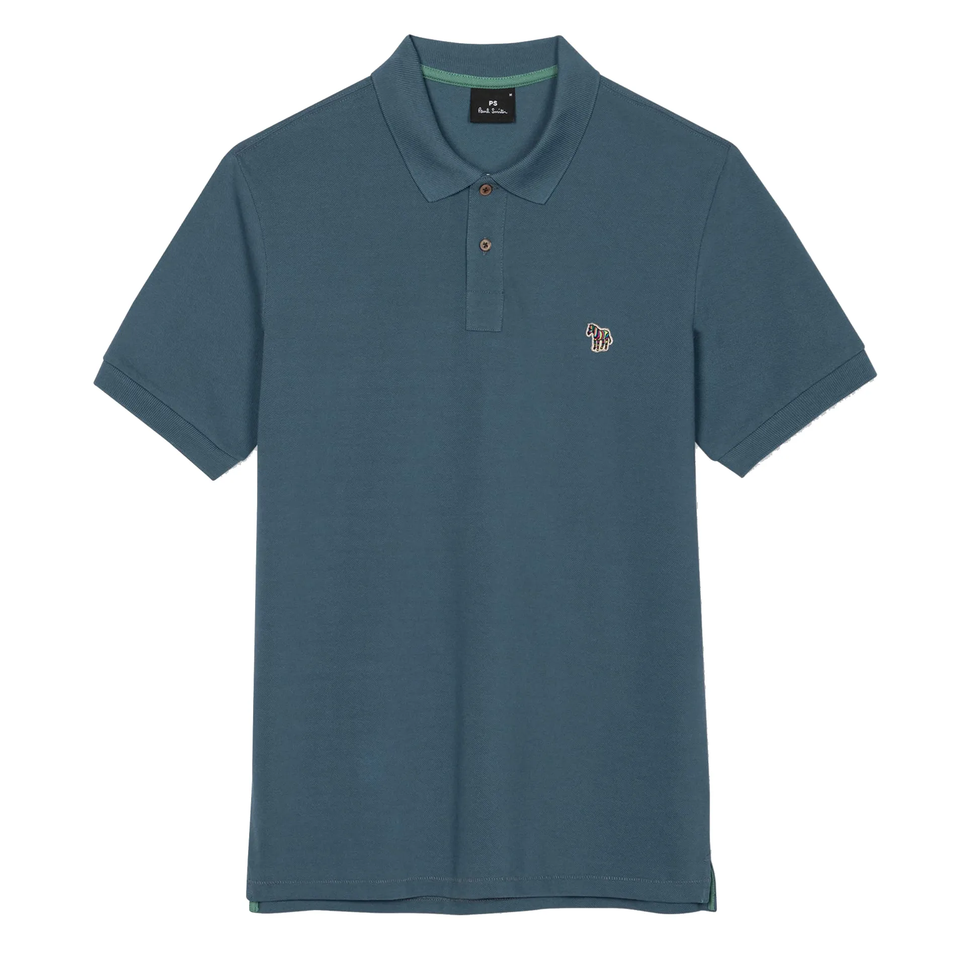 Paul Smith Zebra Polo Shirt Blue