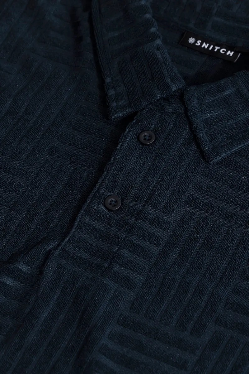 Quintet Navy Polo T-Shirt