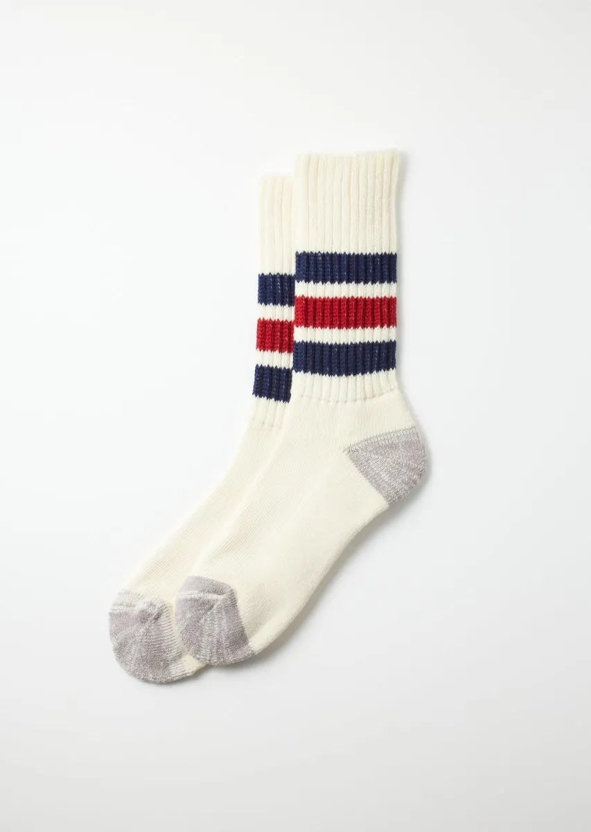 ROTOTO Crew Socks R1255 red/navy