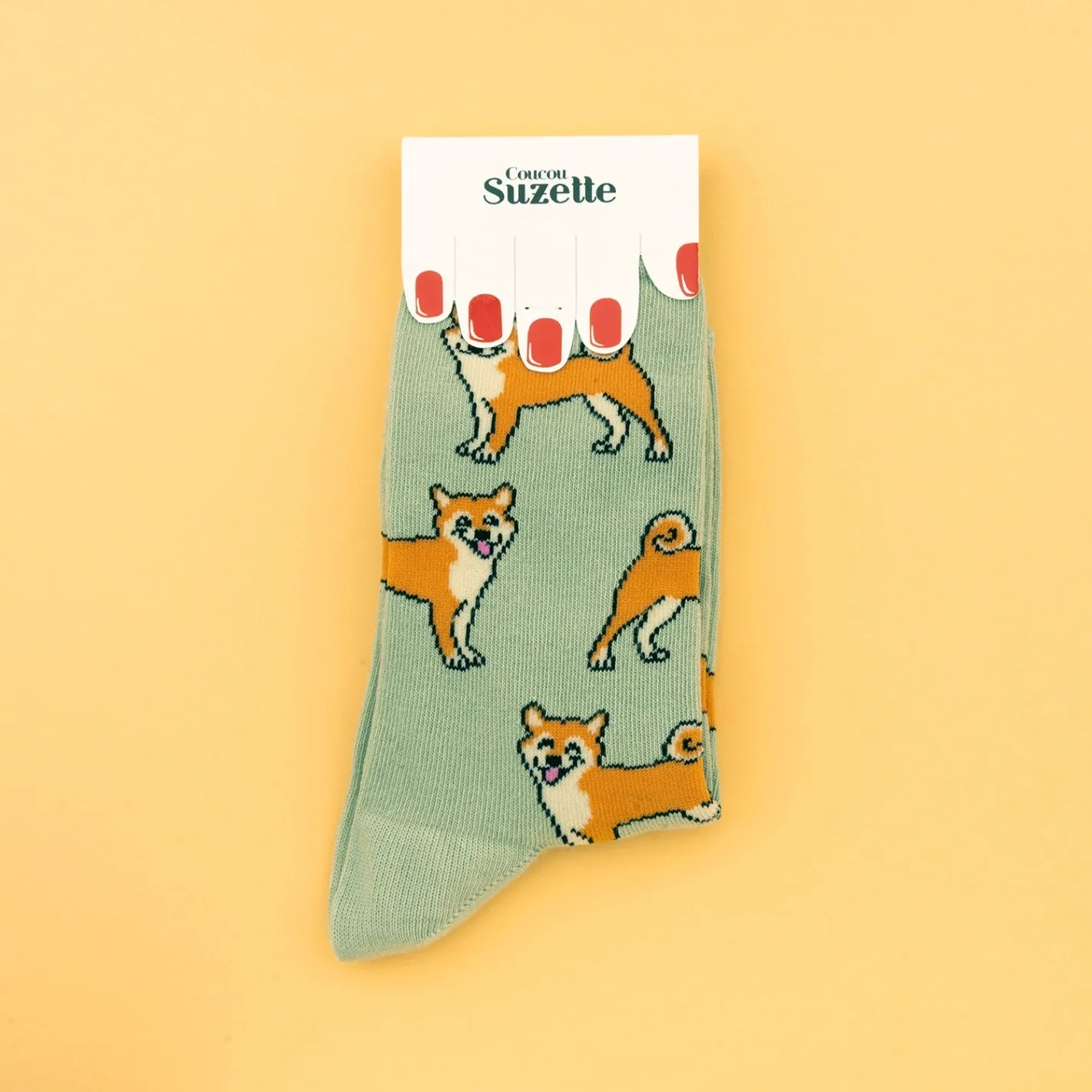 Shiba Socks