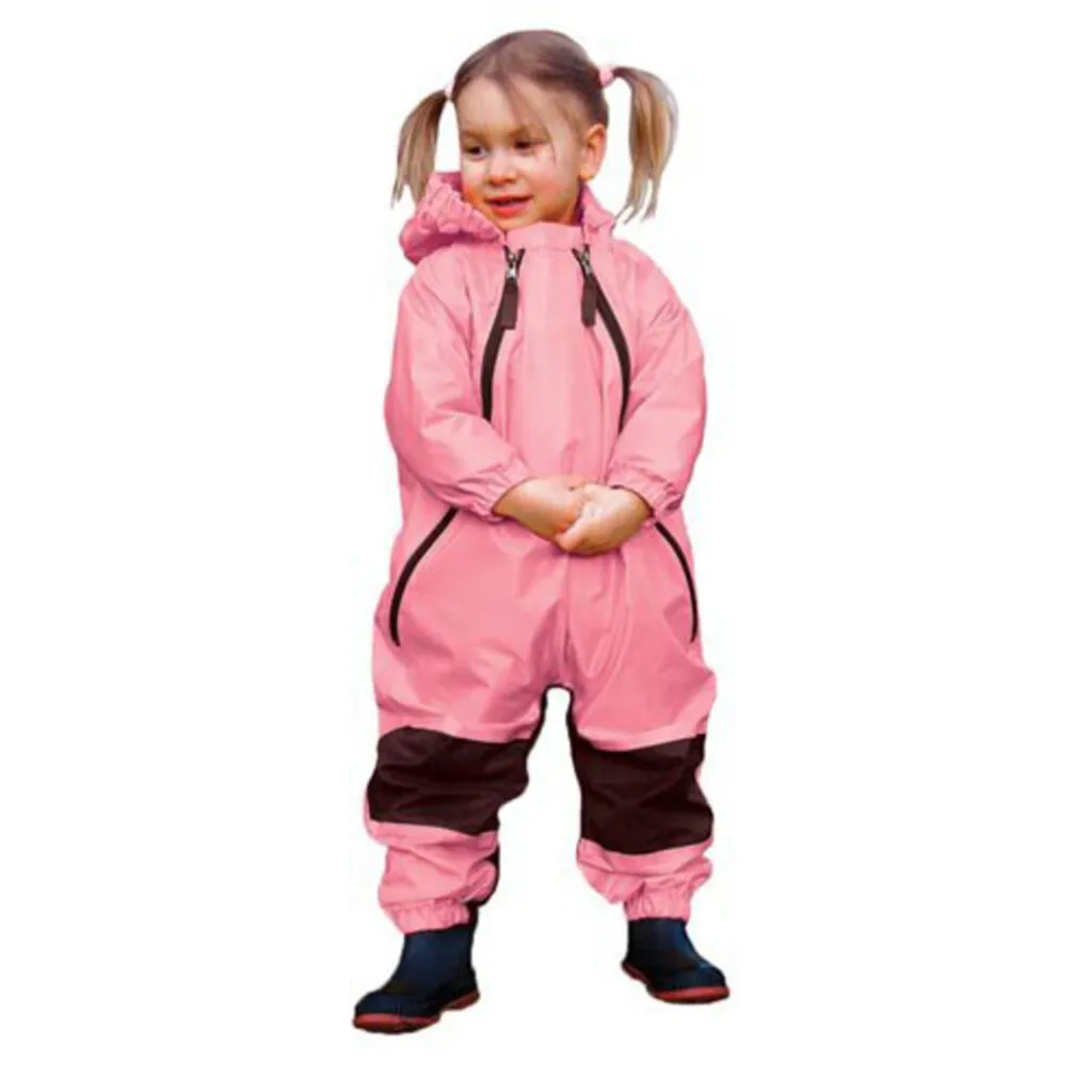 Size 3: Muddy Buddy Tuffo PINK Rain Suit NEW