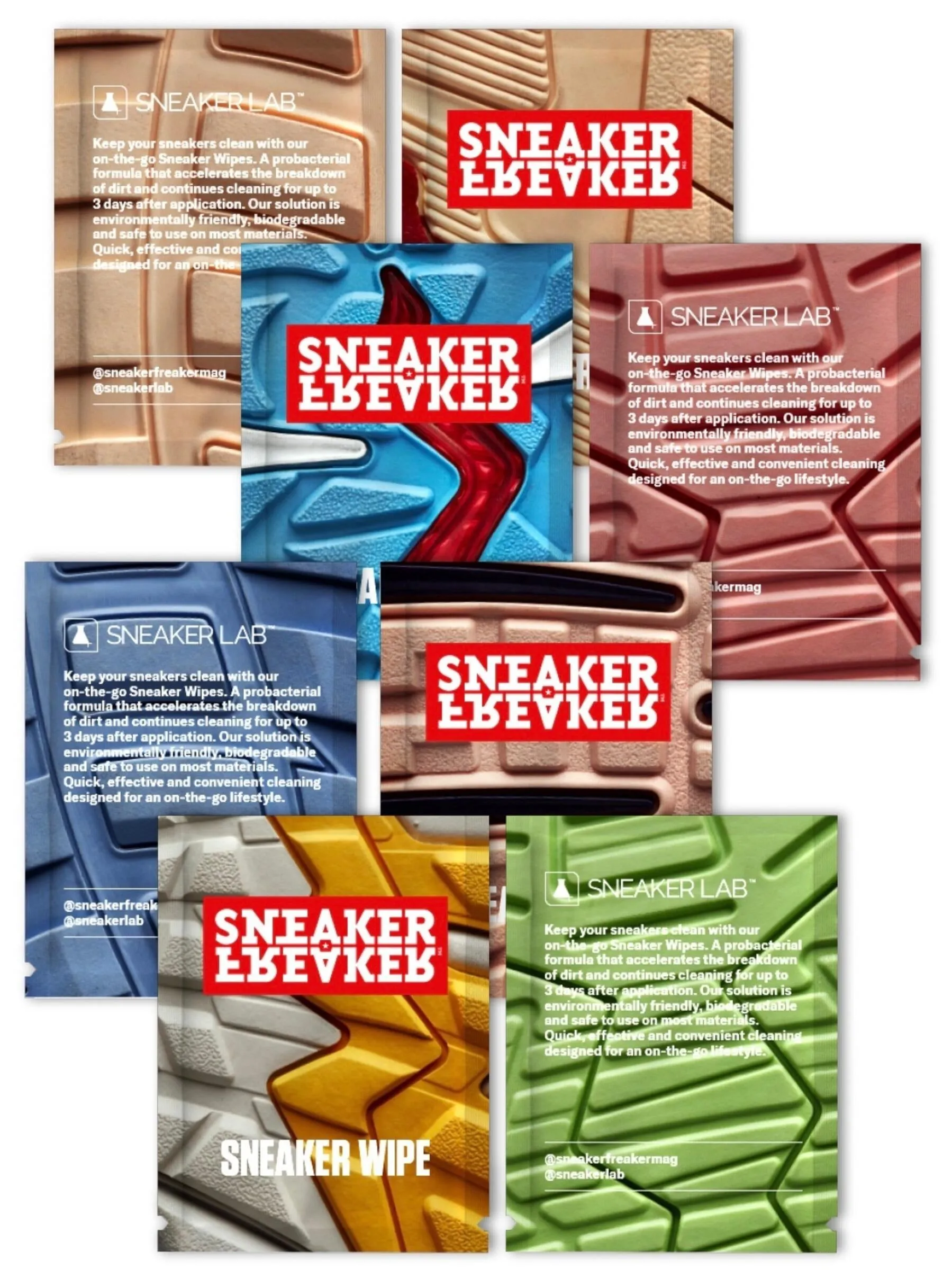 Sneaker Freaker X Sneaker Lab 30 Pack Sneaker Wipes