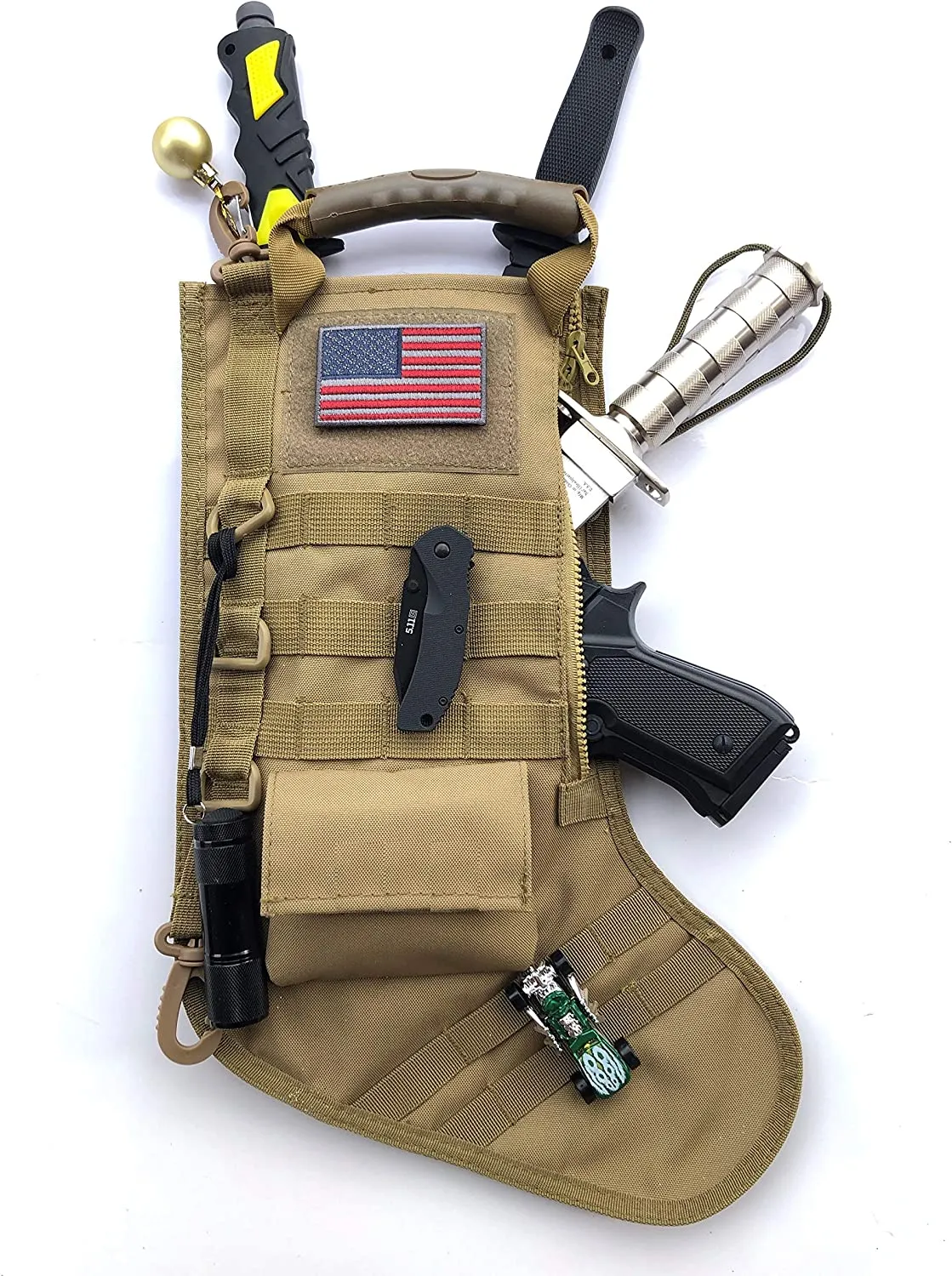 Tactical Christmas Molle Stocking