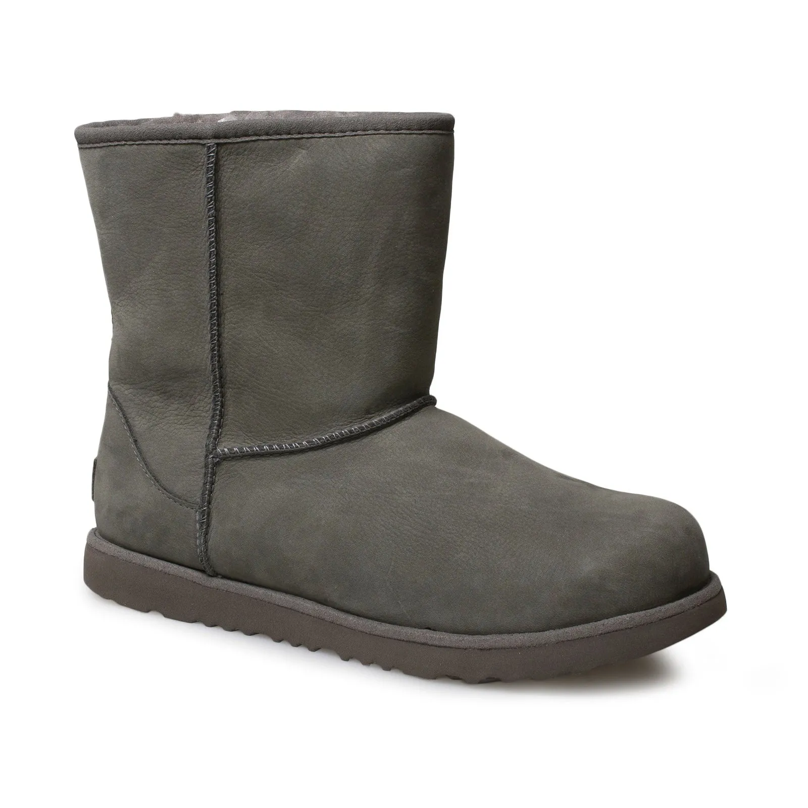 UGG Classic Short II Waterproof Grey Boots - Youth