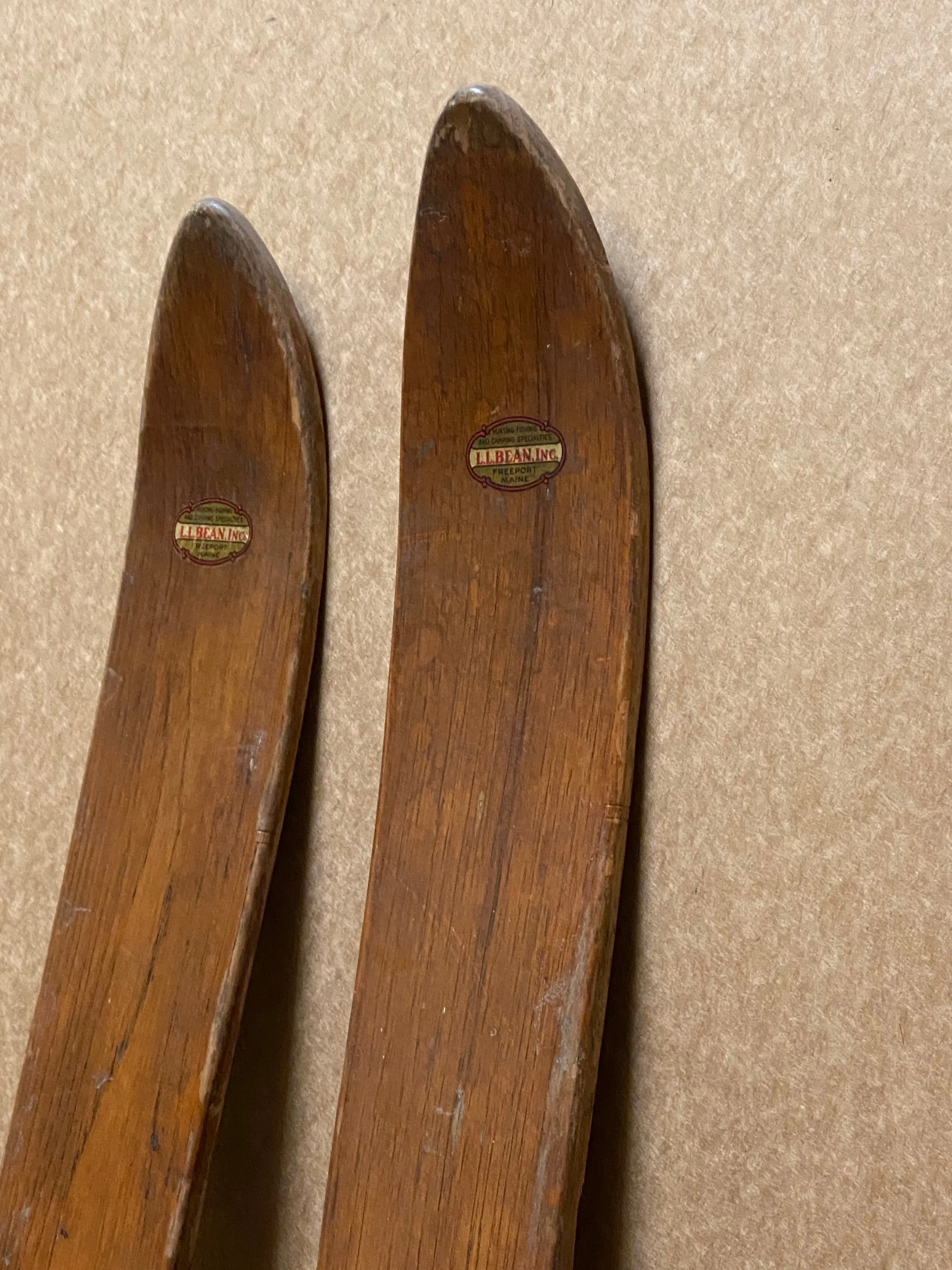 Vintage L.L.Bean Skis - Freeport Maine