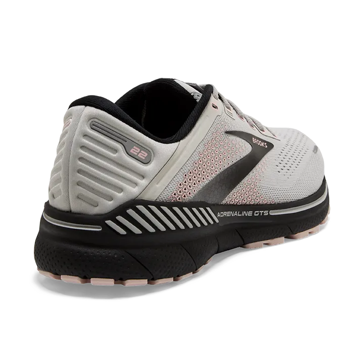 Women's Adrenaline GTS 22 - Grey / Rose / Black